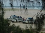 Click to enlarge Great Sandy National Park - Fraser Island, Queensland, Australia. Transportation on Fraser Island