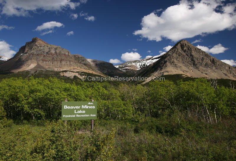 Beaver Mines Lake Provincial Recreation Area, Alberta, Canada