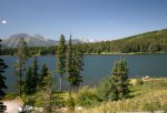 Click to enlarge Beaver Mines Lake Provincial Recreation Area, Alberta, Canada. A great picnic spot on the east shore of Beaver Mines Lake.