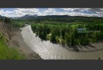 Click to enlarge Castle River Bridge Provincial Recreation Area, Alberta, Canada. Castle River Bridge Campground is nestled in a bend in the Oldman River.