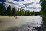 Click to enlarge Castle River Bridge Provincial Recreation Area, Alberta, Canada. The namesake, Castle River Bridge, is just south of the campground.