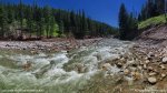 Lynx Creek Provincial Recreation Area, Alberta, Canada. 