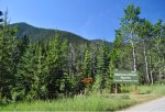 Click to enlarge Oldman River Provincial Recreation Area, Alberta, Canada. The entrance to Oldman River North Provincial Recreation Area