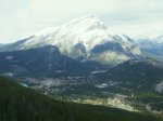 Click to enlarge Banff National Park, Alberta, Canada. Banff from the Mountain Top