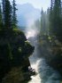 Click to enlarge Jasper National Park, Alberta, Canada. Athabasca Falls Canyon
