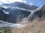 Click to enlarge Jasper National Park, Alberta, Canada. Beautiful Angle Glacier near Jasper