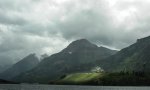 Click to enlarge Waterton Lakes National Park, Alberta, Canada. Prince of Wales Hotel is a National Historic Site and even with a cloudy stormy day this building is still beautifully stand out, right in the heart of Waterton Lakes National Park, Alberta Canada