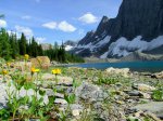 Click to enlarge Kootenay National Park, British Columbia, Canada. Floe Lake Hike
