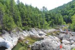 Click to enlarge Fundy National Park, New Brunswick, Canada. Laverty Falls Trail