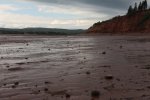 Five Islands Provincial Park, Nova Scotia, Canada. Tide out
