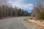 Click to enlarge Mira River Provincial Park, Nova Scotia, Canada. Campground road