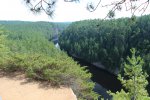 Click to enlarge Algonquin Provincial Park, Ontario, Canada. Barron Canyon