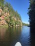 Click to enlarge Algonquin Provincial Park, Ontario, Canada. Canoeing the Barron Canyon
