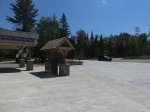 Entrance area to new visitor center.