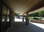Entrance to new visitor center.