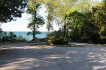 Click to enlarge Craigleith Provincial Park, Ontario, Canada. View of beach from camp office