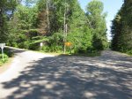 Driftwood Provincial Park, Ontario, Canada. 2 roads to separate camping areas
