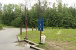 Earl Rowe Provincial Park, Ontario, Canada. Dump station with easy access.