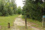 Earl Rowe Provincial Park, Ontario, Canada. Rainbow run trail