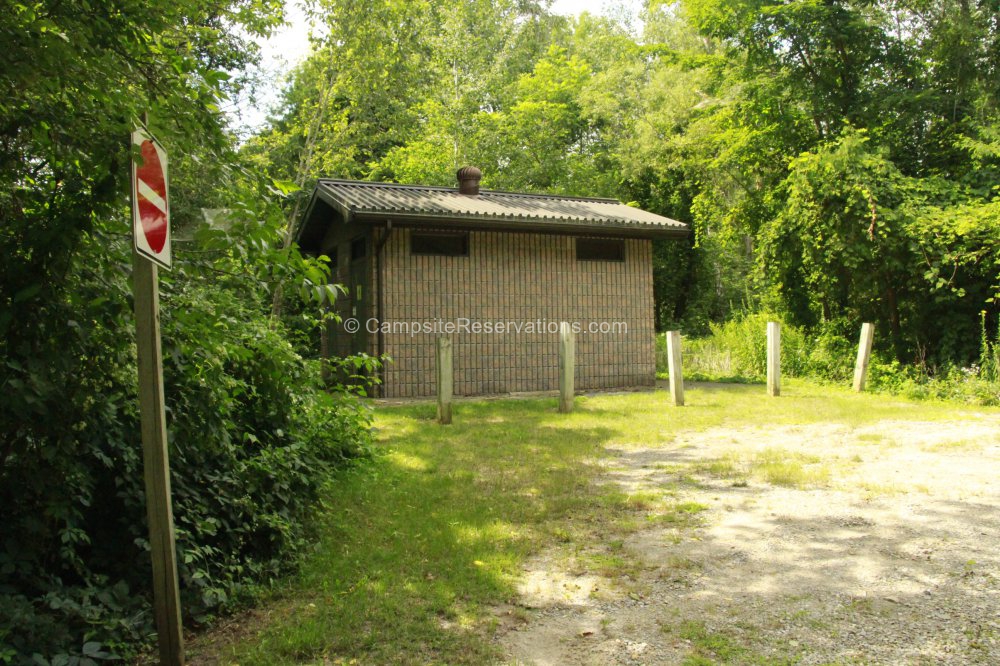 Salmon Run Campground at Earl Rowe Provincial Park, Ontario, Canada