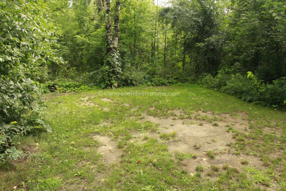 Photo of Campsite 04 in Salmon Run Campground at Earl Rowe Provincial