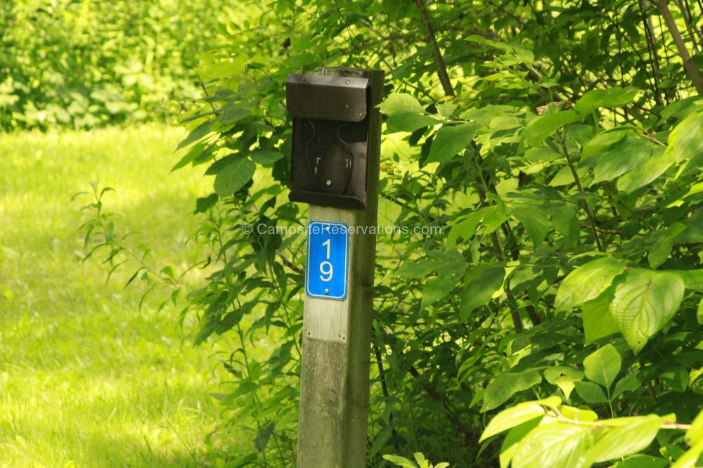 Photo of Campsite 19 in Rabbit Loop Campground at Earl Rowe Provincial ...