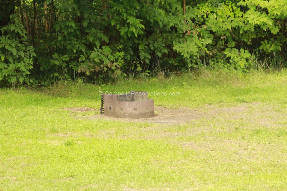 Campsite 227 in Fletcher Field Campground at Earl Rowe Provincial Park