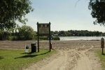 Emily Provincial Park, Ontario, Canada. Day use beach area.
