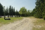 Emily Provincial Park, Ontario, Canada. Day use beach area.