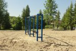Emily Provincial Park, Ontario, Canada. Day use beach area.