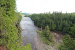 Kakabeka Falls Provincial Park, Ontario, Canada. River below falls
