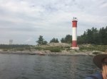 Killbear Provincial Park, Ontario, Canada. Lighthouse point