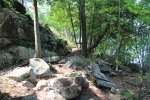 Killbear Provincial Park, Ontario, Canada. Lighthouse point trail