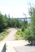 Killbear Provincial Park, Ontario, Canada. Outdoor area at visitor centre