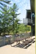 Killbear Provincial Park, Ontario, Canada. Outdoor area at visitor centre
