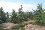 Killbear Provincial Park, Ontario, Canada. View from visitor centre