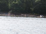 Killbear Provincial Park, Ontario, Canada. camping swim area