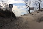 Click to enlarge Beach access from camp area