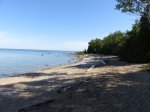 MacGregor Point Provincial Park, Ontario, Canada. Beach off of the Old Farm Trail