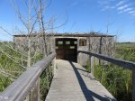 MacGregor Point Provincial Park, Ontario, Canada. Bird Blind on Tower Trail
