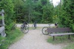 MacGregor Point Provincial Park, Ontario, Canada. Good biking in park