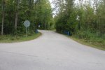 MacGregor Point Provincial Park, Ontario, Canada. Park roads