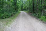 MacGregor Point Provincial Park, Ontario, Canada. Road in camping area