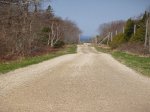 MacGregor Point Provincial Park, Ontario, Canada. West boundary of park