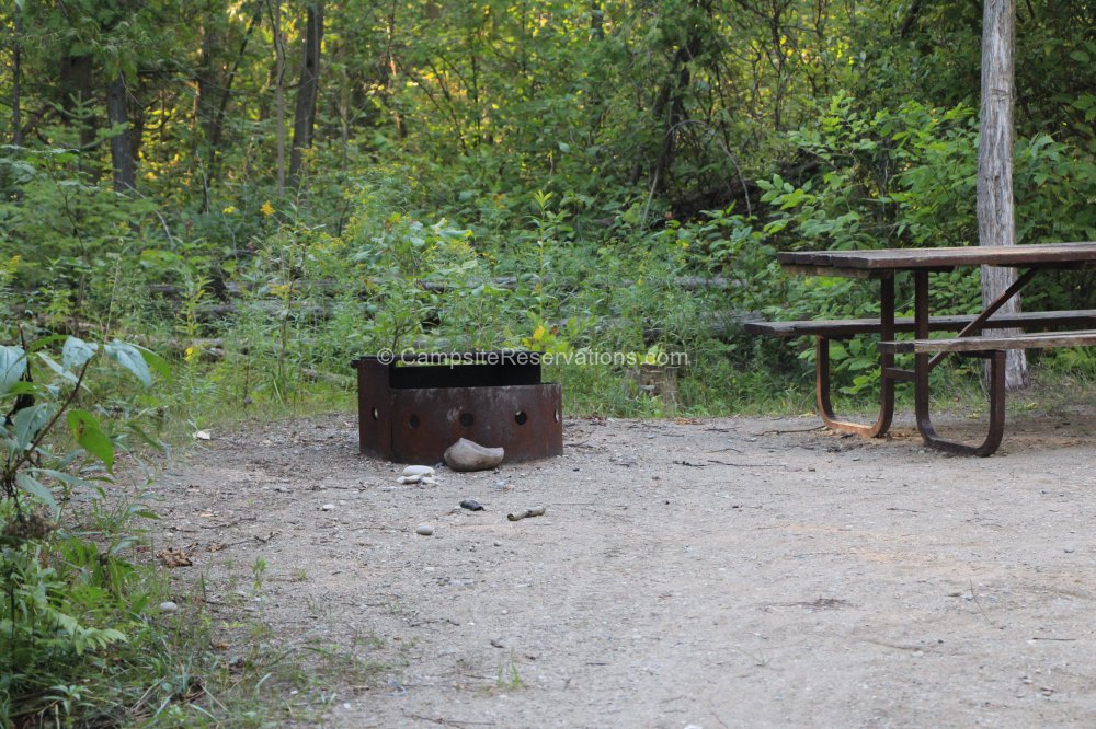 Photo of Campsite 289 in Huron Campground at MacGregor Point Provincial