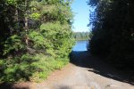 Click to enlarge Marten River Provincial Park, Ontario, Canada. Boat launch in campground.