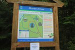 Click to enlarge Marten River Provincial Park, Ontario, Canada. Hiking Trail within park has three different hiking options depending on your physical ability.