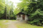 Click to enlarge Marten River Provincial Park, Ontario, Canada. Old logging camp within park