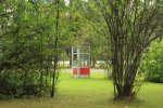 Click to enlarge Marten River Provincial Park, Ontario, Canada. Yes...a telephone booth.