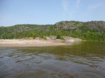 Click to enlarge Neys Provincial Park, Ontario, Canada. Canoeing on Little Pic River.